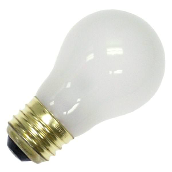 15 watt 130 volt A15 Medium Screw Base Frosted